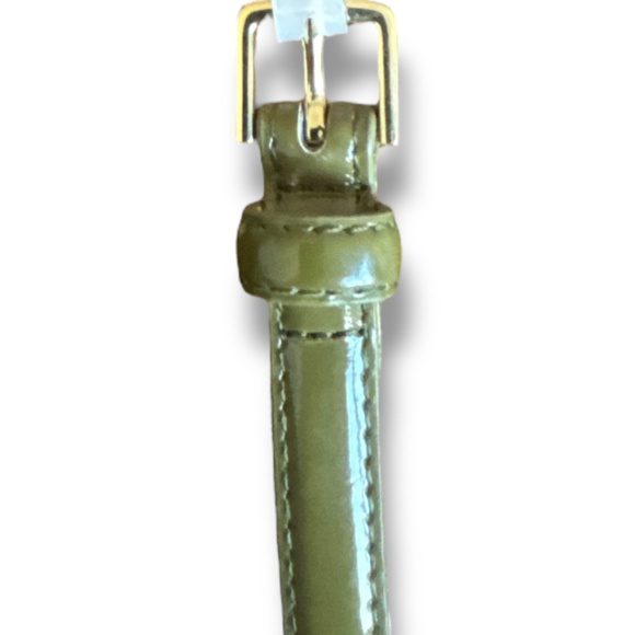 TARGET Olive Green Thin 38” Belt Sz S NWT - Picture 3 of 3